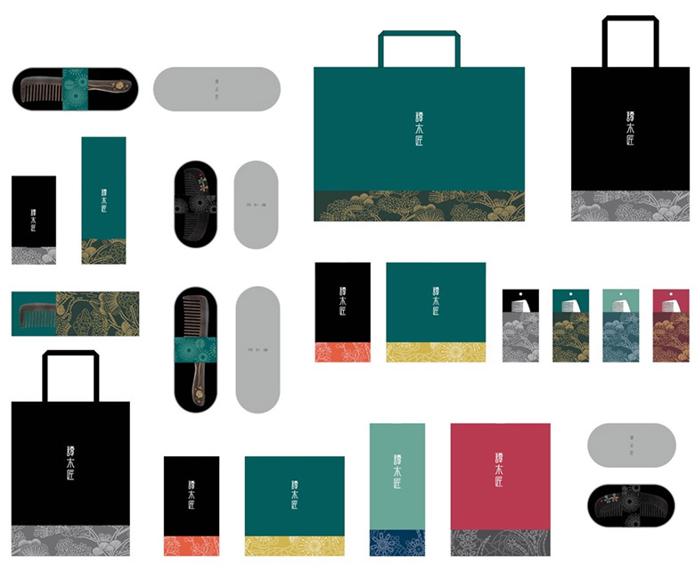 譚木匠LOGO，譚木匠標(biāo)志，譚木匠品牌設(shè)計，木梳品牌設(shè)計