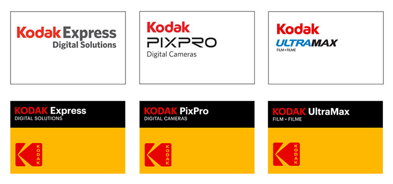 柯達(dá)Kodak相機(jī)品牌形象，柯達(dá)Kodak相機(jī)標(biāo)志，柯達(dá)Kodak相機(jī)LOGO，相機(jī)品牌設(shè)計(jì)