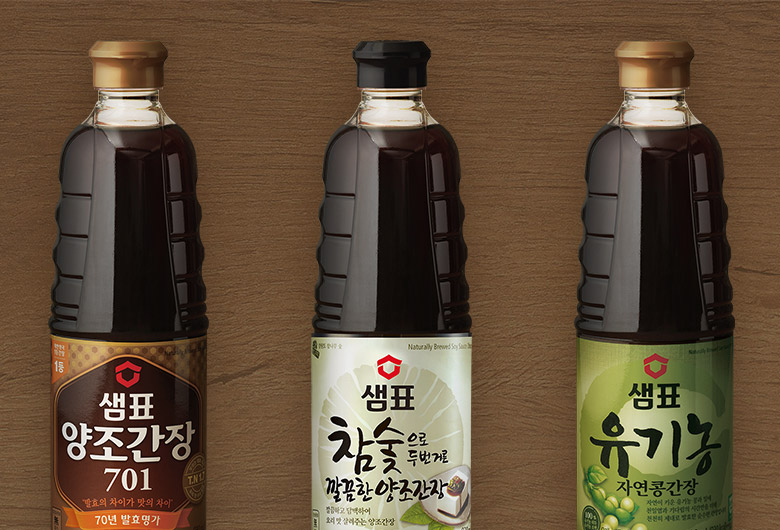 韓國知名醬油品牌，膳府醬油品牌形象，膳府醬油標志，膳府醬油LOGO