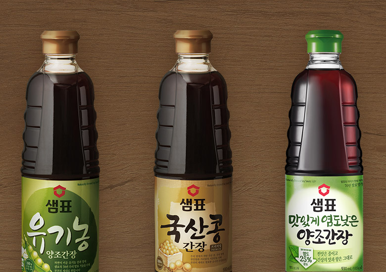 韓國知名醬油品牌，膳府醬油品牌形象，膳府醬油標志，膳府醬油LOGO
