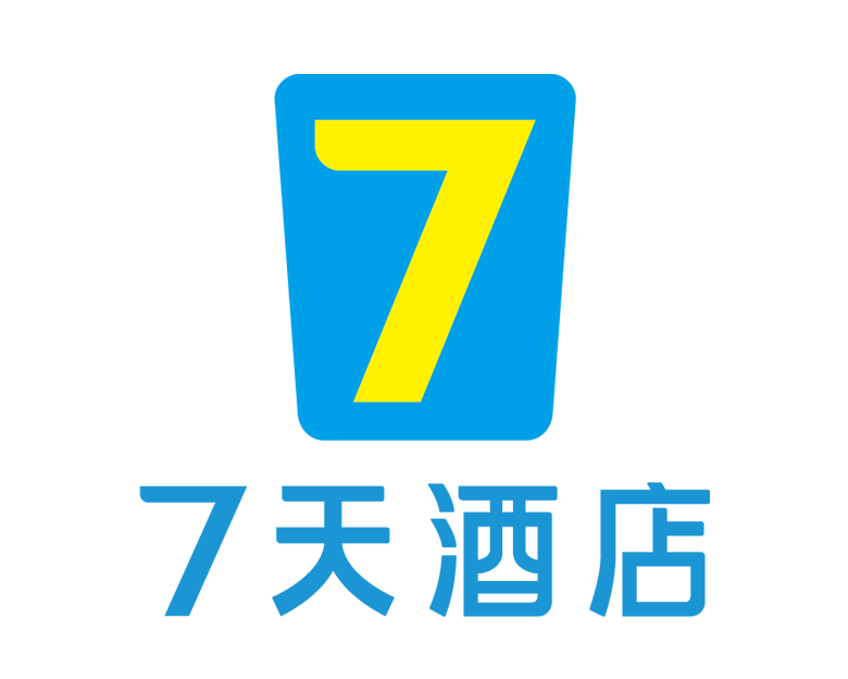 7天連鎖酒店標(biāo)志，7天連鎖酒店品牌形象設(shè)計(jì)，7天連鎖酒店LOGO，連鎖酒店LOGO，連鎖酒店標(biāo)志，連鎖酒店形象設(shè)計(jì)