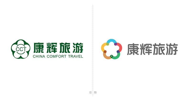 中國康輝旅行社集團LOGO，中國康輝旅行社集團標(biāo)志，康輝旅行社品牌形象設(shè)計，旅行社標(biāo)志，旅行社LOGO，旅行社品牌形象，旅游品牌設(shè)計