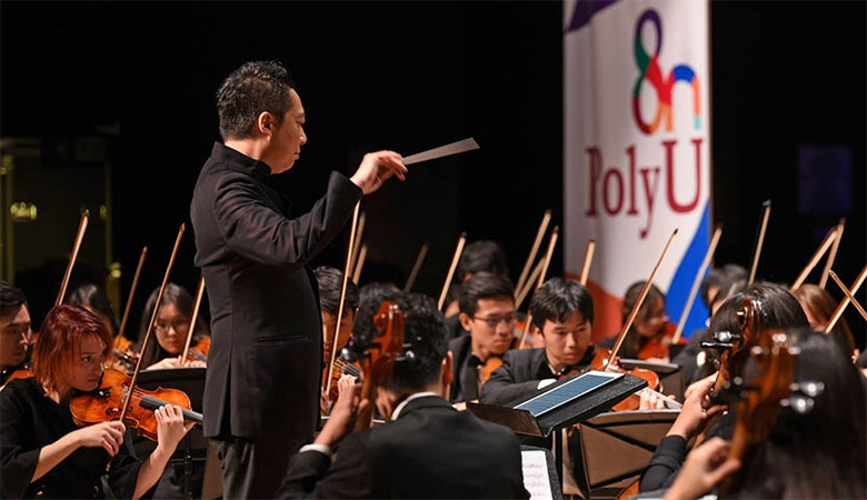 香港理工大學(xué)80周年標(biāo)志，香港理工大學(xué)80周年LOGO，學(xué)校品牌設(shè)計(jì)