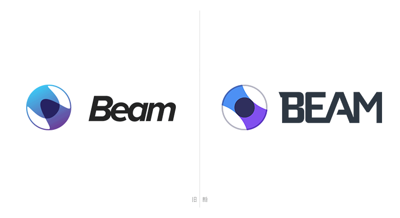 微軟Beam游戲直播LOGO，微軟Beam游戲直播標志，直播品牌設計