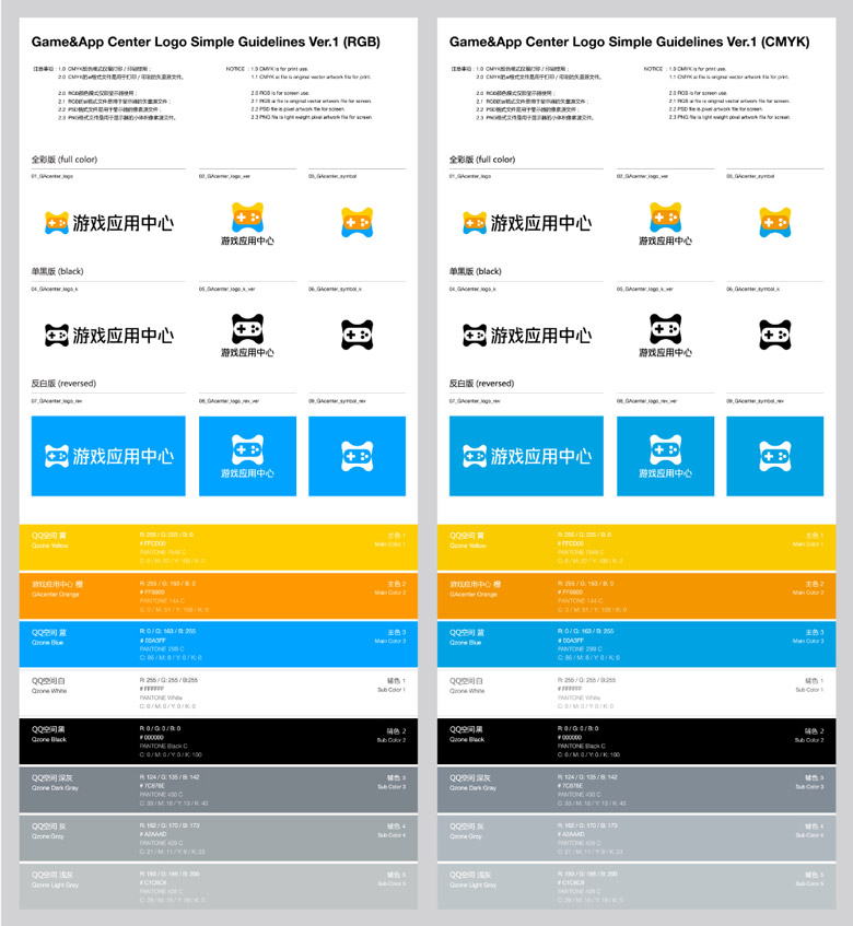 騰訊游戲應(yīng)用中心LOGO，騰訊游戲應(yīng)用中心標志，游戲品牌設(shè)計，騰訊集團