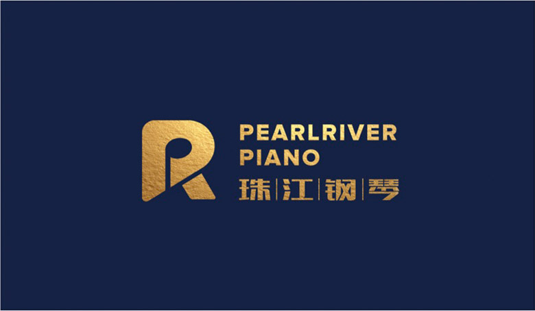 珠江鋼琴標志，珠江鋼琴LOGO，鋼琴品牌設(shè)計，全球最大鋼琴制造商