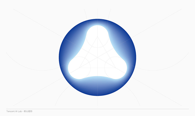 騰訊人工智能(AI Lab)標(biāo)志，騰訊人工智能(AI Lab)LOGO，人工智能品牌形象設(shè)計(jì)