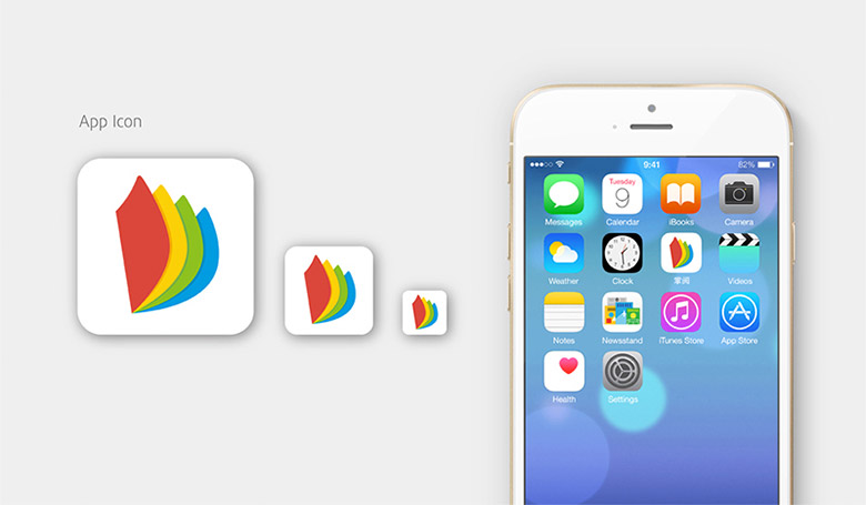掌閱標志，掌閱LOGO，閱讀平臺品牌設計，閱讀品牌LOGO