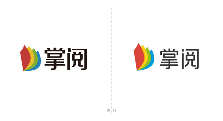 掌閱標志，掌閱LOGO，閱讀平臺品牌設計，閱讀品牌LOGO