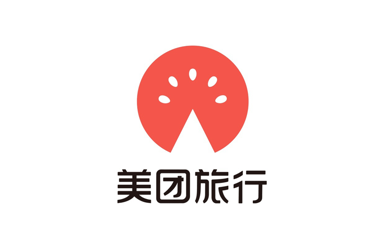 美團旅行標志，美團旅行LOGO，美團旅行形象設計，旅行品牌設計