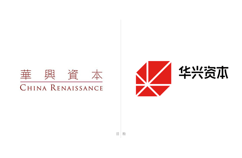 華興資本集團LOGO，華興資本集團標志，華興資本集團形象設(shè)計，金融機構(gòu)品牌設(shè)計