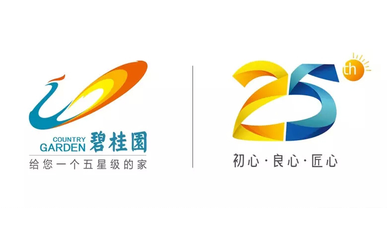 碧桂園標(biāo)志，碧桂園LOGO，碧桂園品牌形象設(shè)計，房地產(chǎn)品牌設(shè)計