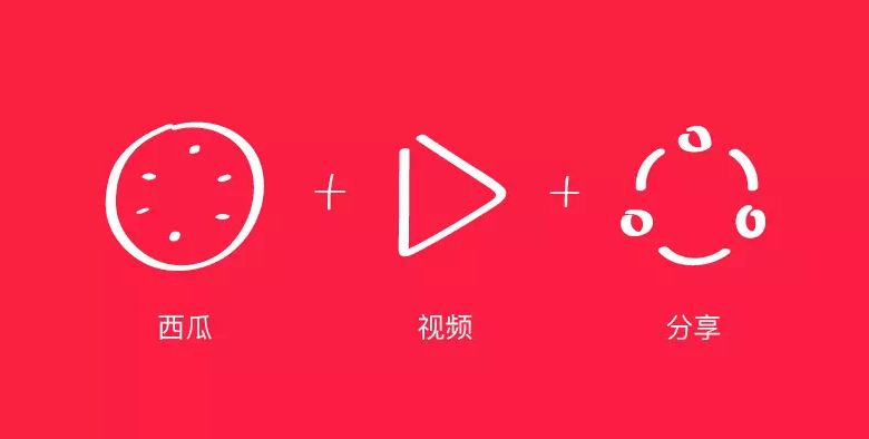 頭條視頻標志，西瓜視頻標志，西瓜視頻LOGO，西瓜視頻品牌設(shè)計，視頻形象設(shè)計