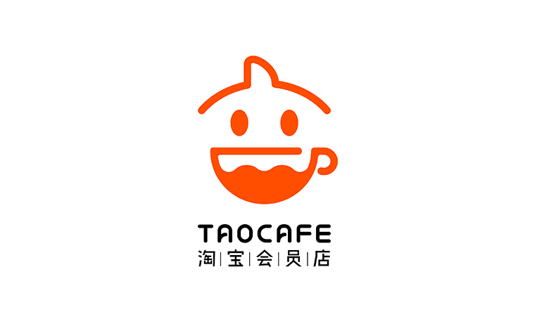 淘咖啡標(biāo)志，淘咖啡LOGO，阿里巴巴無人便利店，便利店品牌設(shè)計(jì)，淘咖啡品牌形象設(shè)計(jì)