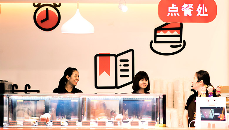 淘咖啡標(biāo)志，淘咖啡LOGO，阿里巴巴無人便利店，便利店品牌設(shè)計(jì)，淘咖啡品牌形象設(shè)計(jì)