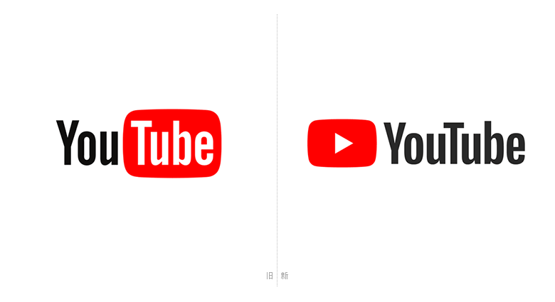 YouTube標(biāo)志，YouTube LOGO，視頻分享網(wǎng)站LOGO，YouTube形象設(shè)計(jì)