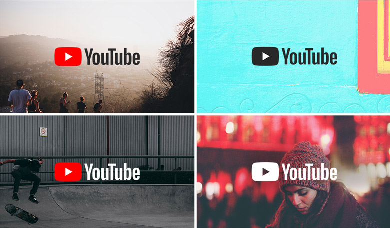 YouTube標(biāo)志，YouTube LOGO，視頻分享網(wǎng)站LOGO，YouTube形象設(shè)計(jì)