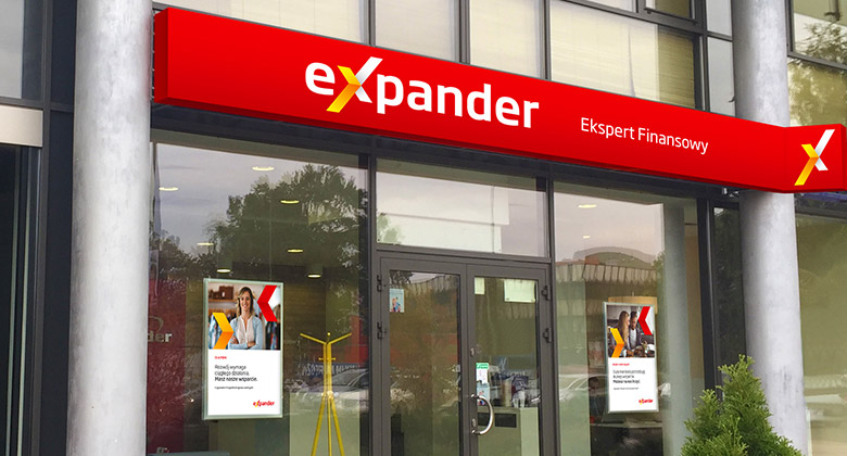 ExpanderLOGO，Expander標(biāo)志，Expander品牌設(shè)計，財務(wù)公司標(biāo)志