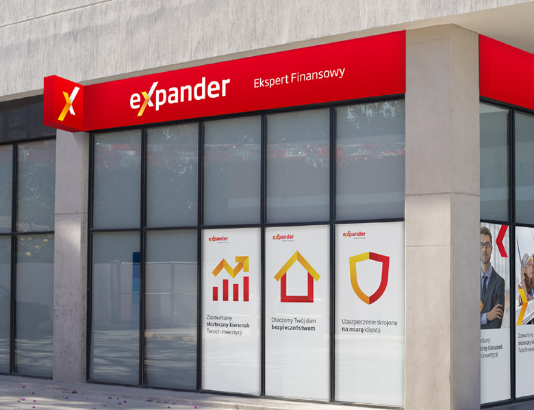 ExpanderLOGO，Expander標(biāo)志，Expander品牌設(shè)計，財務(wù)公司標(biāo)志