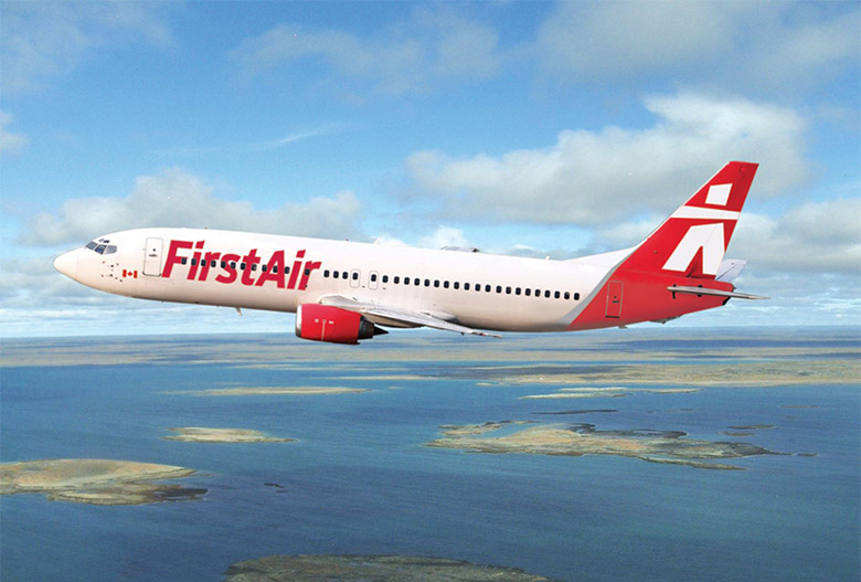 First Air航空LOGO，F(xiàn)irst Air航空標(biāo)志，F(xiàn)irst Air航空品牌設(shè)計，加拿大航空標(biāo)志