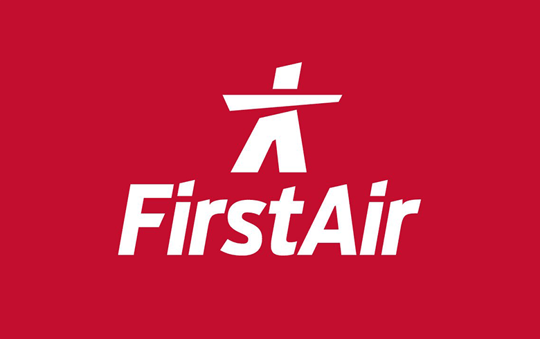 First Air航空LOGO，F(xiàn)irst Air航空標(biāo)志，F(xiàn)irst Air航空品牌設(shè)計，加拿大航空標(biāo)志