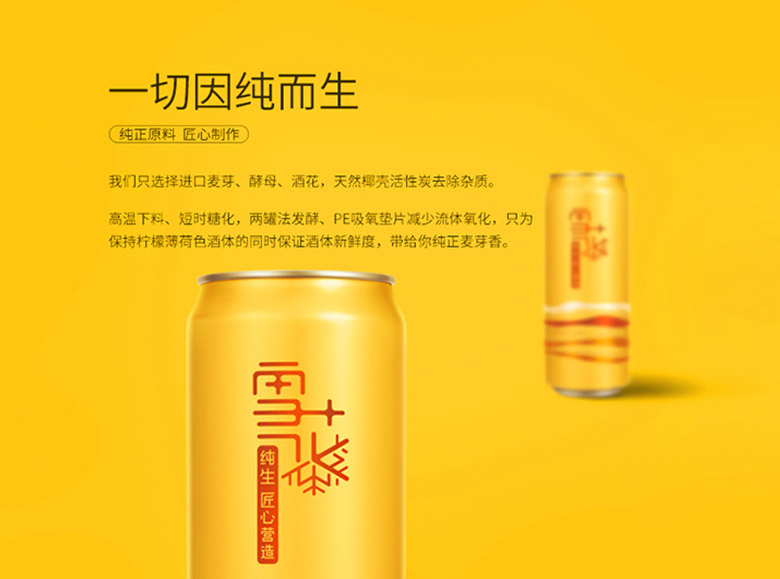 雪花啤酒標(biāo)志，雪花啤酒LOGO，雪花啤酒包裝設(shè)計(jì)，雪花啤酒形象設(shè)計(jì)，啤酒品牌設(shè)計(jì)
