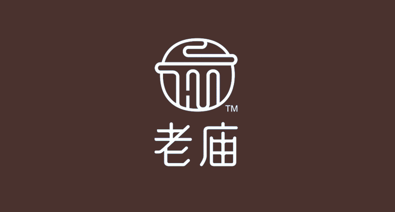 老廟黃金標(biāo)志，老廟黃金LOGO，老廟黃金店面設(shè)計(jì)，老廟黃金品牌形象設(shè)計(jì)，黃金珠寶品牌設(shè)計(jì)