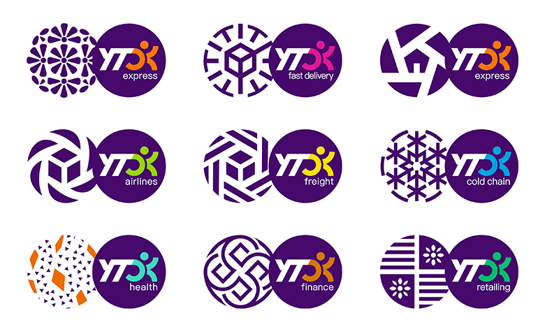 圓通速遞標志，圓通速遞LOGO，圓通速遞品牌形象，速遞品牌設(shè)計，快遞品牌設(shè)計