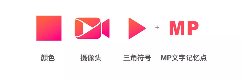 美拍標(biāo)志，美拍LOGO，美拍形象設(shè)計(jì)，視頻品牌設(shè)計(jì)