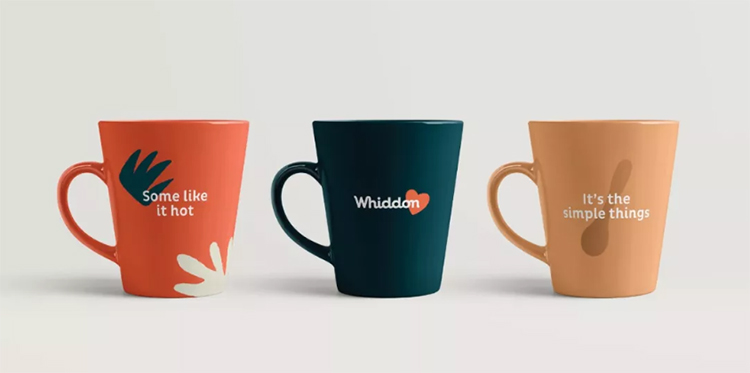 老年護理提供商“Whiddon”品牌形象