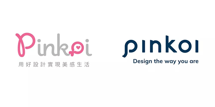 網(wǎng)站, Pinkoi ,標(biāo)志,設(shè)計(jì)