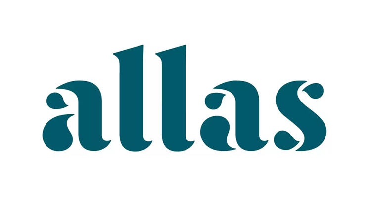 女性生活雜志Allas品牌LOGO,女性生活雜志Allas品牌標(biāo)志,女性生活雜志Allas品牌形象設(shè)計(jì)