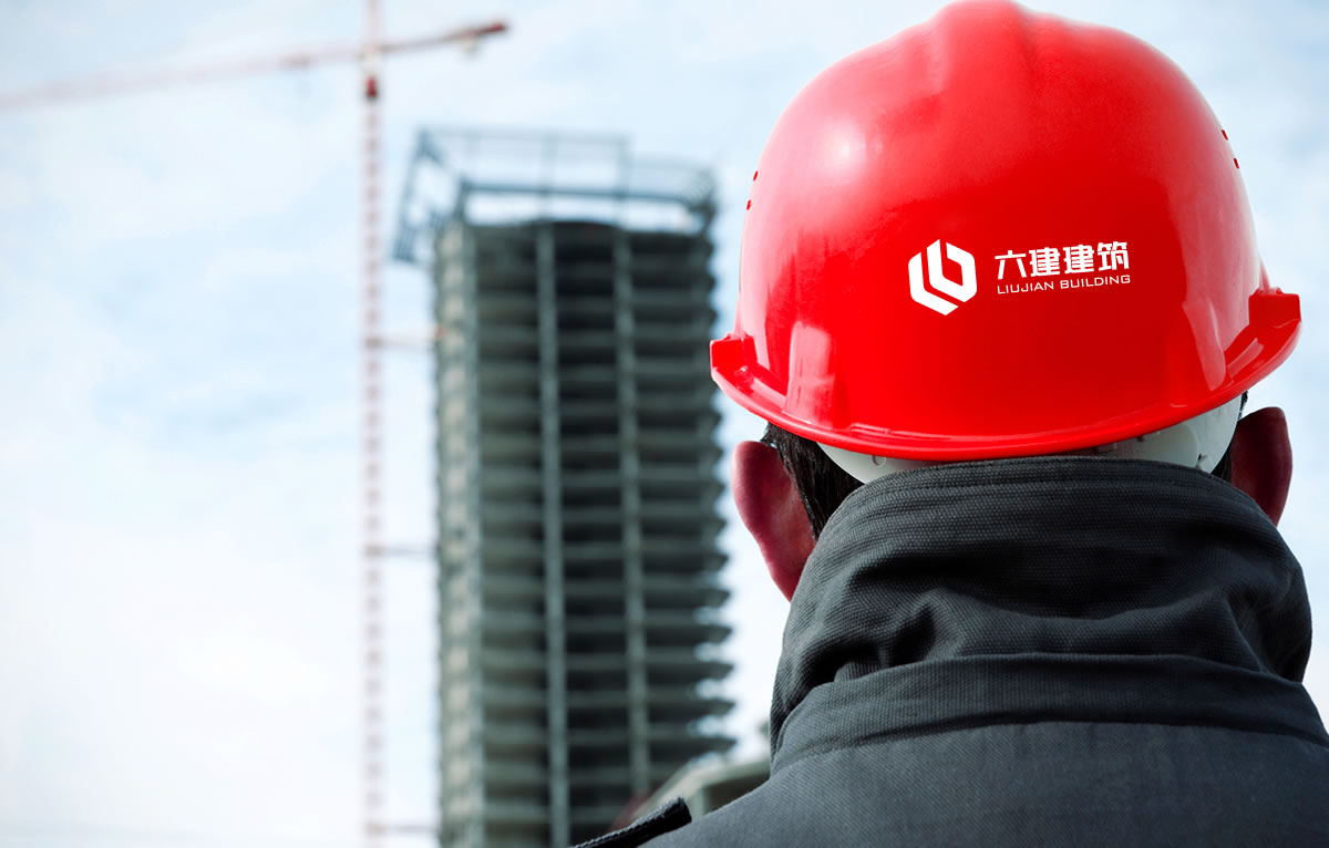 六建建筑品牌形象設(shè)計(jì)，六建建筑標(biāo)志設(shè)計(jì)_全力設(shè)計(jì)