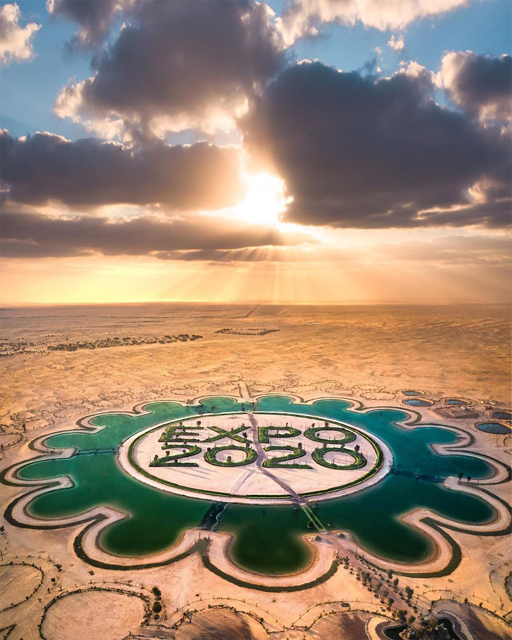 沙漠建造2020年世博會LOGO,沙漠建造2020年世博會標志,世博會標志設計