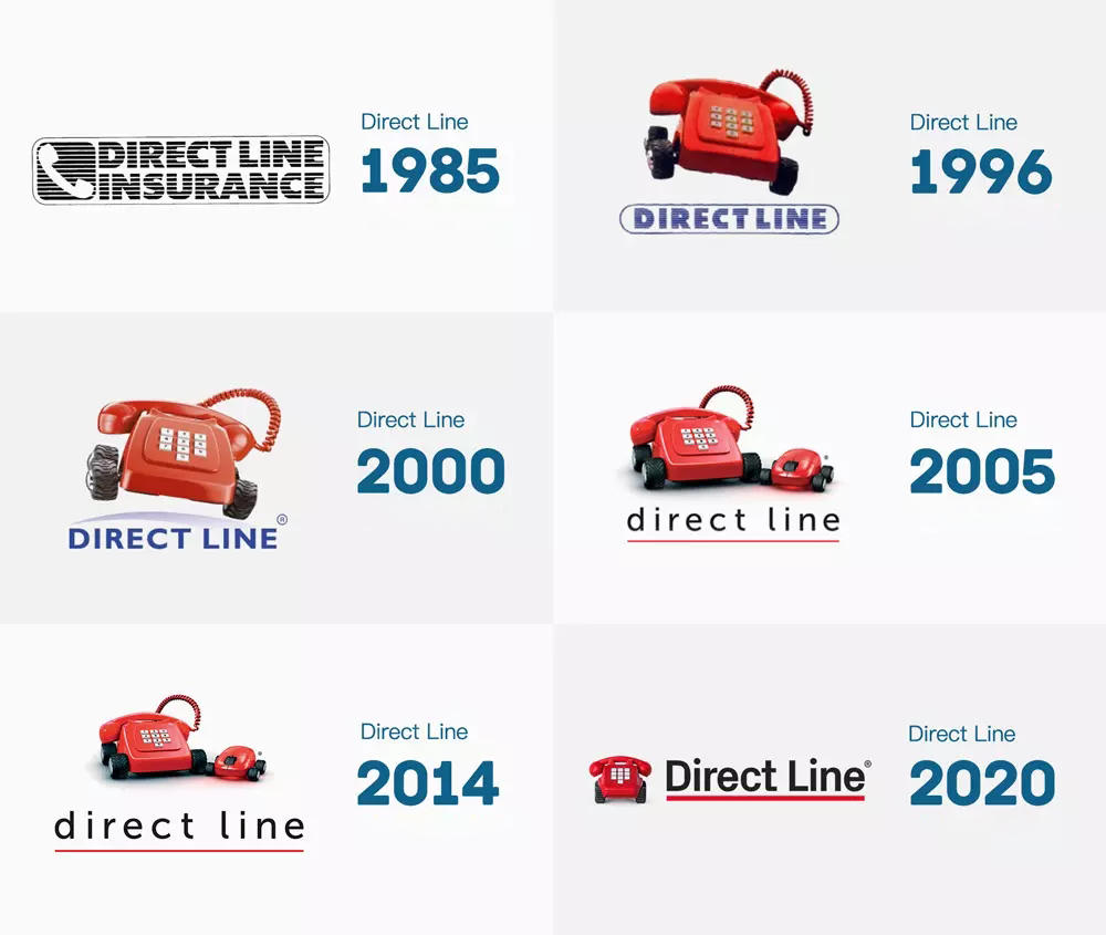 英國保險公司Direct Line發(fā)布新品牌LOGO