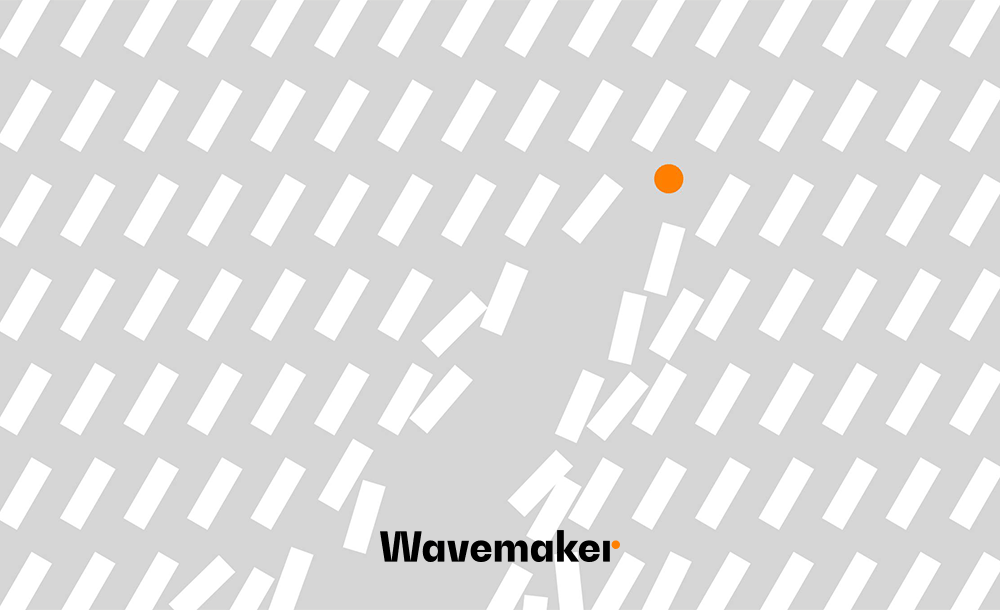 蔚邁Wavemaker標志,蔚邁Wavemaker LOGO,媒體公司標志設計,媒體公司LOGO設計,媒體公司品牌形象設計