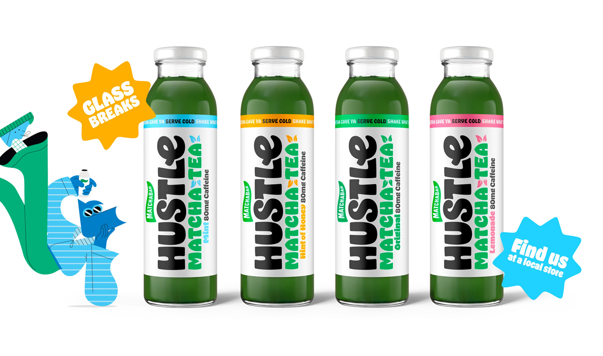 Hustle品牌能量飲料標(biāo)志,Hustle品牌能量飲料包裝,飲料品牌設(shè)計(jì),飲料包裝設(shè)計(jì),飲料標(biāo)志設(shè)計(jì)