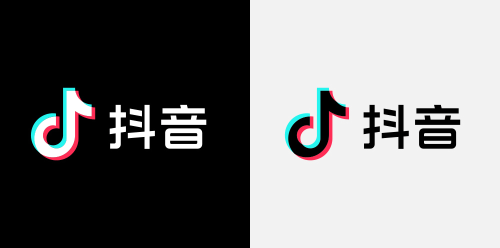 抖音LOGO,抖音標志,抖音品牌設(shè)計,短視頻品牌LOGO,短視頻標志