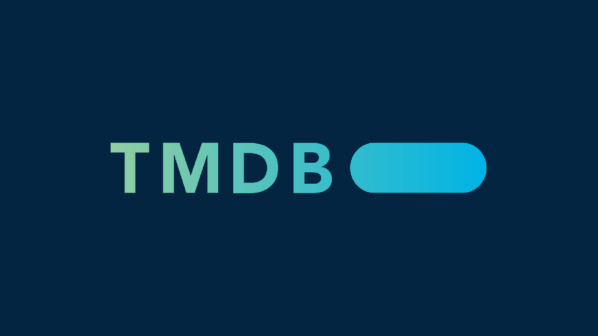 TMDb電影數(shù)據(jù)庫平臺標(biāo)志,TMDb電影數(shù)據(jù)庫平臺LOGO,電影電視平臺標(biāo)志