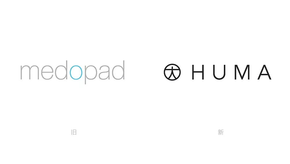 Medopad健康科技公司LOGO,Huma健康科技公司標志,Huma健康科技公司品牌設計